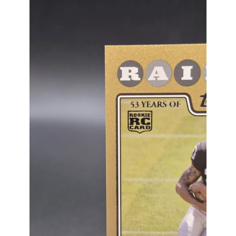 2008 Topps Darren McFadden #346 Rookie Gold Border /2008 (RC) Oakland Raiders